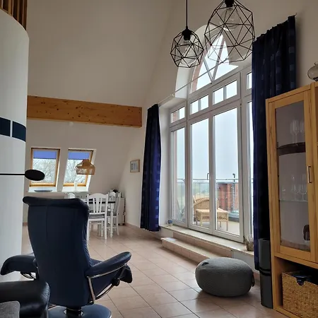 Sunset Loft Meerblick Maisonettewohnung Mit Grossem Balkon 아파트