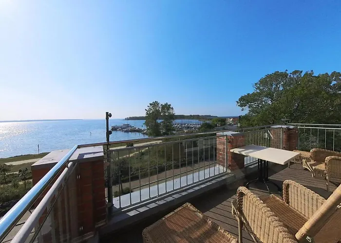 Sunset Loft Meerblick Maisonettewohnung Mit Grossem Balkon Daire