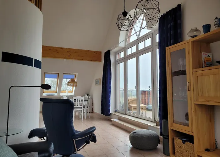Sunset Loft Meerblick Maisonettewohnung Mit Grossem Balkon Daire